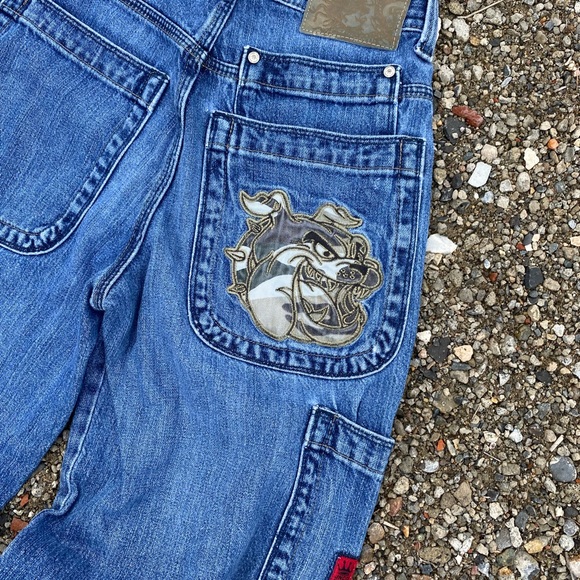 Vintage JNCO Jeans embroidered - Picture 3 of 4